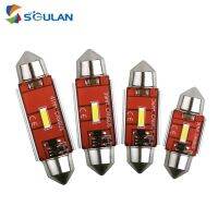 【CW】 10pcs Car Festoon Led 1860x1 31/36/39/41mm C5w C10w License Plate Lamp Working Bulbs Diode