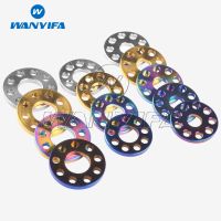 Wanyifa Titanium Mesin Cuci M6 M8 M10 Spacer Sembilan Lubang Gasket untuk Motor Mobil