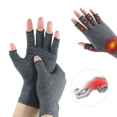 Sarung tangan Arthritis KOMPRESI pria dan wanita 1 pasang sarung tangan penopang sendi pereda nyeri sarung tangan terapi kompresi Gelang