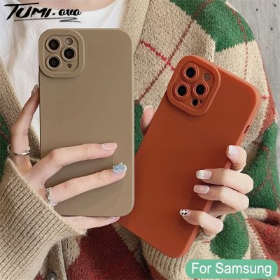 23New Candy Silicone Case For Samsung Galaxy A23 A03 A03S A02 A02S A12 A22 A32 A52 A72 A31 A51 A71 Camera Lens Protective Soft Cover