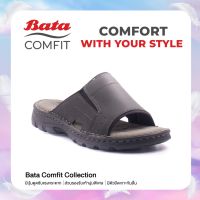 Bata Comfit รองเท้าแตะ ชายแบบสวม สีดำ - 8616816