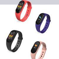 ◑ M5 Mannen Vrouwen Smart Band Armband IP67 Waterdichte Bloeddruk Fitness Tracker Polsbandjes