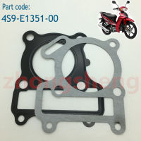 รถจักรยานยนต์เครื่องยนต์กระบอกปะเก็นยกเครื่อง Pad สำหรับ YAMAHA Crypton R T110 110 T110C C8 LYM110-2 4S9-E1351-00โค้งคานมอเตอร์