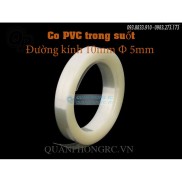 Màng Co Pin PVC Mỏng Trong Suốt 5mm Đường Kính 10mm 1 Mét