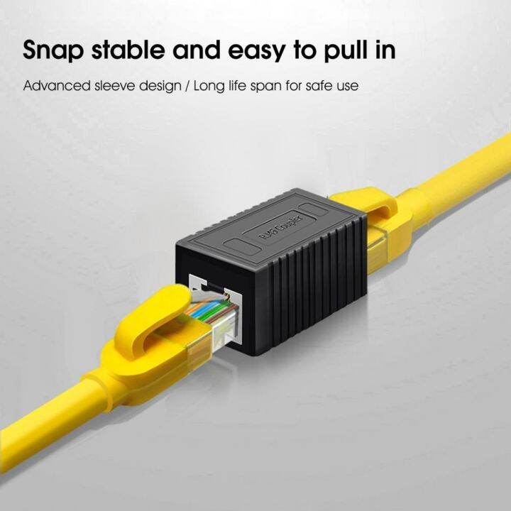 【cw】 Cable Extender Anti interference Network Cable Connector