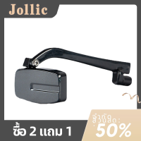 Jollic จักรยานจักรยานขี่จักรยานแว่นตาด้านหลังกระจกมองหลัง360การปรับมุมมองด้านหลังแว่นตา Mount HELMET