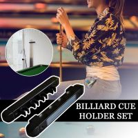 Billiard Pool Snooker Table Wall Mount Hanging Professional Billiards Holder Rack Sticks Accessories Wood Cue Snooker P7R9