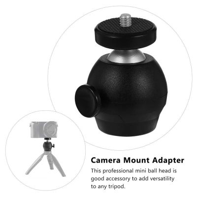Camera Mount Adapter 1/4 inch Camera Holder Ball Head Selfie Stick Adapter for Insta360 One RS Gopro 10 SLR Camera  Phone Holder