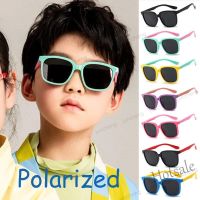 【hot sale】♗₪□ D03 2022 New Trend Square Silicone Legs Childrens Polarized Sunglasses Boys and Girls Fashion Street Shooting Sunglasses 1034