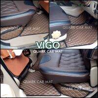 พรมรถยนต์ VIGO 4ประตู ลายVIP ตรงรุ่น เต็มคัน มีพร้อมส่งทุกสี