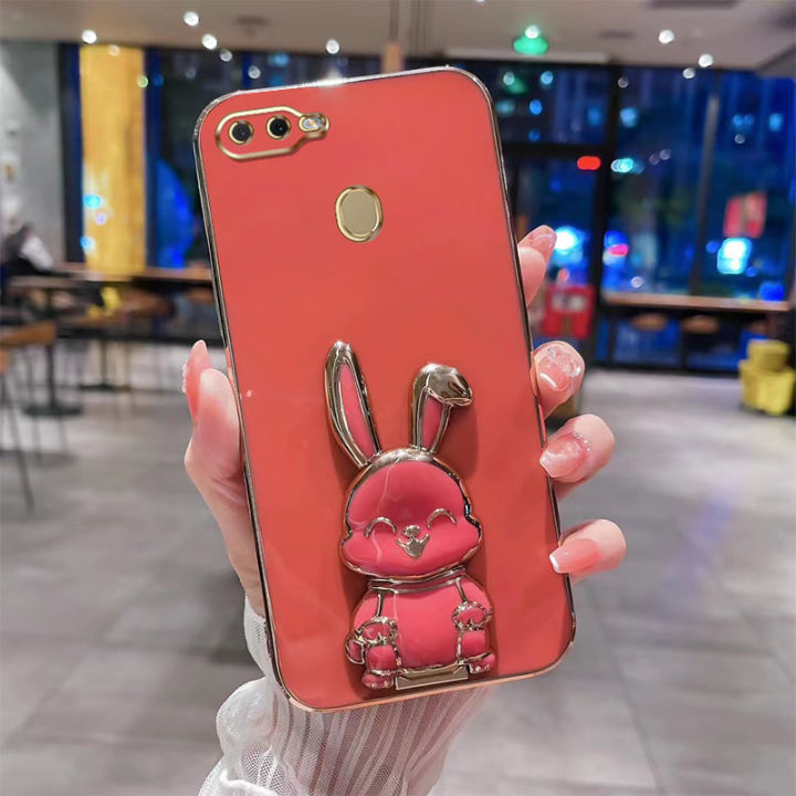 andyh-new-design-for-oppo-f9-f9-pro-a7-a5s-a12-a11k-case-luxury-3d-stereo-stand-bracket-smile-rabbit-electroplating-smooth-phone-case-fashion-cute-soft-case