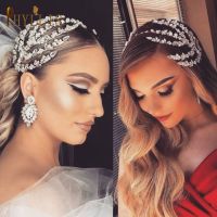 hot►●✠  A271 Bridal Headpiece Baroque Headwear Hair Jewelry Pageant Rhinestone Ornaments