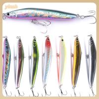 YINSH จมลง เสียงเบสเบส รอกสปินเนอร์ การสั่นสะเทือน ชุดปักเลื่อม Wobblers crankbaits เหยื่อตกปลา minnow ตะขอสามชั้น