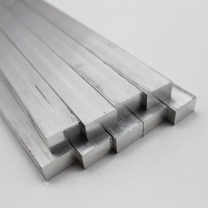 4PCS 1 X 2 X 4 Inch Aluminum Bar, 6061 Aluminum Solid Flat Block, Aluminum Mill - View #3