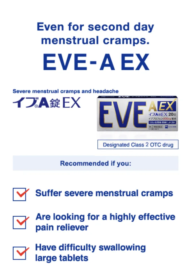 EVE A EX Pain Relief (40 tablets)