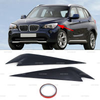 รถด้านหน้าไฟหน้าคิ้วปกเปลือกตาตัดรถจัดแต่งทรงผมสำหรับ Bmw X1 E84 2009-2014