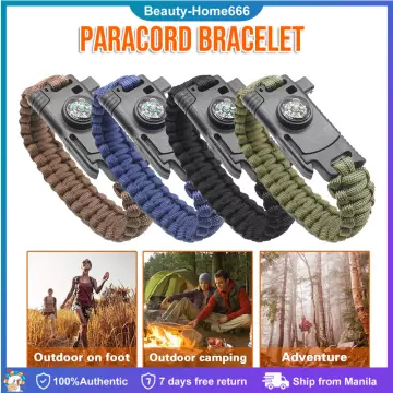 Bracelet paracorde avec manille 22 mm