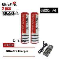 ??HOT!!ลดราคา?? 2ก้อน UltraFire 9800 mAH 18650 Rechargeable lithium Li-ion Battery ถ่านชาร์จ ถ่านไฟฉาย+ที่ชาร์จ Ultrafire ##ที่ชาร์จ แท็บเล็ต ไร้สาย เสียง หูฟัง เคส .ลำโพง Wireless Bluetooth โทรศัพท์ USB ปลั๊ก เมาท์ HDMI .