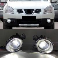 2PCS LED Angel Eyes Fog Lights For Renault Symbol Clio Master Laguna Grand 1998 2015 LED headlights foglights DRL