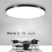 ZZOOI Led Pendant Lights LED Ceiling Chandeliers 38W 28W 18W Ultra-thin Ceiling Lamp Moisture-proof For Bedroom Living Room Kitchen