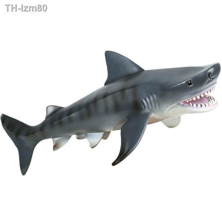 ของขวัญ-เด็กจำลองชีวิตสัตว์ทะเลรุ่นสัตว์ฉลามเสือฉลามขาวฉลามกินคนฉลามฉลามฉลามฟันยักษ์ของเล่นฉลามหัวค้อน