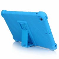 {RUBBIE Shell} Silicon Case สำหรับ iPad Mini 1 2 3 Kickstand สำหรับ iPad A1432 A1454 A1455 A1489 A1490 A1491 A1599 A1600ป้องกัน Funda