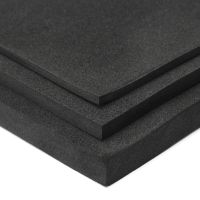 200x200mm 3/5/10/15mm ESD Anti Static Pin Insertion High Density Soundproofing Foam Panel Sound-Absorb Noise Sponge Foam Cables