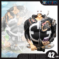 42cm Kuma One Piece Figure Oka Shichibukai PVC Action Figure Gk Figurine Collection Model Dolls Decor Toys