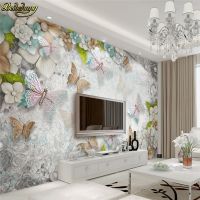 【cw】 beibehang Custom flowers pearls photo wall paper stereoscopic backdrop flooring mural wallpaper !