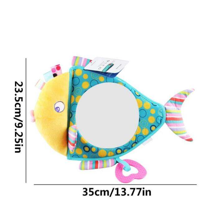 baby-car-mirror-toy-fish-shape-car-seat-toy-mirror-for-infants-back-seat-view-mirror-toys-with-crystal-clear-view-for-keeping-eye-contact-with-infants-suitable