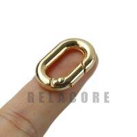 【CW】 10pcs Oval RingRound Clip Keyring BuckleOval ring for bagspurses