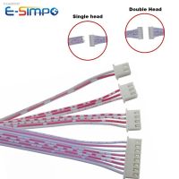 ◄㍿ 5pcs PH2.0 XH2.54 20cm 2P 3P 4P 5P 6P 8P 10P 12P Single double Head Crimp Electronic Flat Plug Wire Terminal Connector Cable