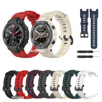 สำหรับ Huami Amazfit T-Rex สายรัดข้อมือสำรอง,สายรัดข้อมือซิลิโคนนิ่มสำหรับ T-Rex Pro สมาร์ทวอทช์สายรัดข้อมือ