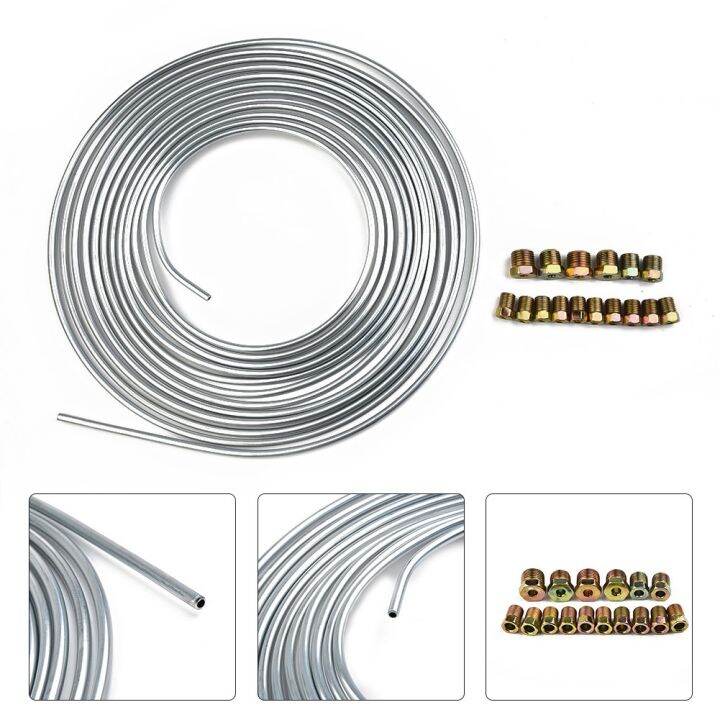 25 feet Brake line Assortment Replacement Parts Zinccoating Practical
