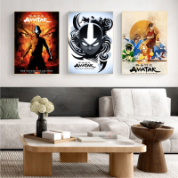 Avatar Airbender ล่าสุด Aang Fight โปสเตอร์ภาพยนตร์และการตกแต่งห้องตกแต่งผนัง DIY Room, Bar หรือ Cafe พร้อมภาพพิมพ์วินเทจ