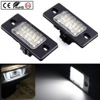 ไม่มีข้อผิดพลาดไฟหมายเลขป้ายทะเบียนรถ LED แบบคู่สำหรับ VW Touareg (1G1)Tiguan Golf 5 5D การเดินทาง B5.5 Passat 5D การเดินทาง