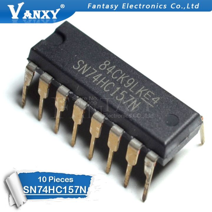 10pcs-sn74hc157n-dip16-hd74hc157p-sn74hc157-dip-74hc157n-74hc157-new-and-original-ic-watty-electronics