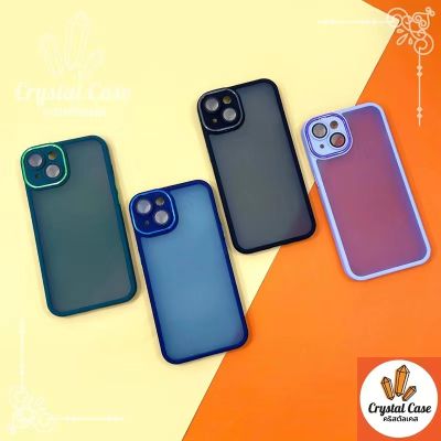 เคสขอบเงาหลังขุ่น กันเลนส์กล้อง สำรับ Xiaomi Redmi10 9C 9A 10A 12C Note12 Note12pro  Realme5 5i 5s C3 C11 C21Y C25Y C55 กันกระแทก