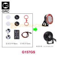 # G157GP/S ขายึดกันชนหน้าด้านหน้าคลาสสิก90048 SCX10สำหรับ1:10/1:8สปอตไลท์ LED L-ทรงกลม22MM G