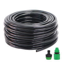 【CW】5-30m 811mm Hose 38 Drip Irrigation Tube Garden Lawn Vegetable Watering Dripper Spray Water With Tubing Quick Connector