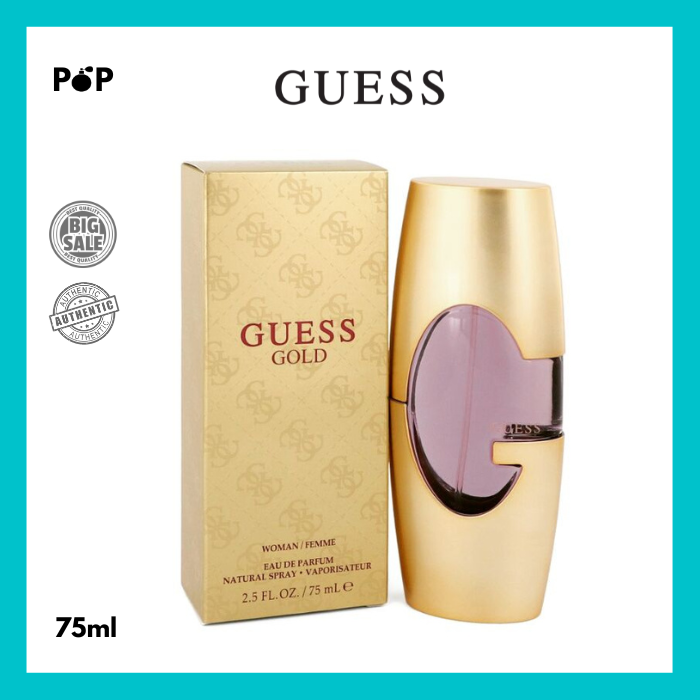 Guess Gold Perfume EDP By GUESS FOR WOMEN 75ml [ POP Original Perfumes
