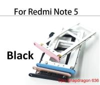 ถาดใส่ซิมซิมการ์ดขาตั้งสำหรับ Xiaomi ชิ้นส่วนอะไหล่ Redmi Note 5 6 8 7 Pro