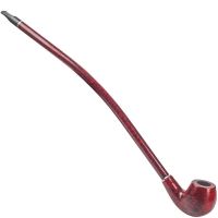 Men Personality 41cm Lengthened Marbling Resin Loop Filter Long Handle Large Reading Pipe Dry Tobacco Accessories with Gift Box Pipe Fittings Accessor