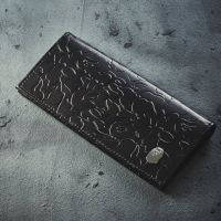 โปรดี!! A BATHING APE CAMO LEATHER LONG WALLET กระเป๋าสตางค์ สุดฮอต! กระเป๋าเงินหญิง