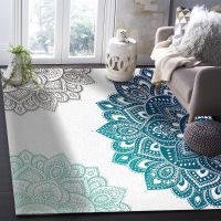 【SALES】 Mandala Gradient Carpet for Living Room Luxury Home Decorations Sofa Table Large Area Rugs Kitchen Balcony Anti-slip Floor Mat