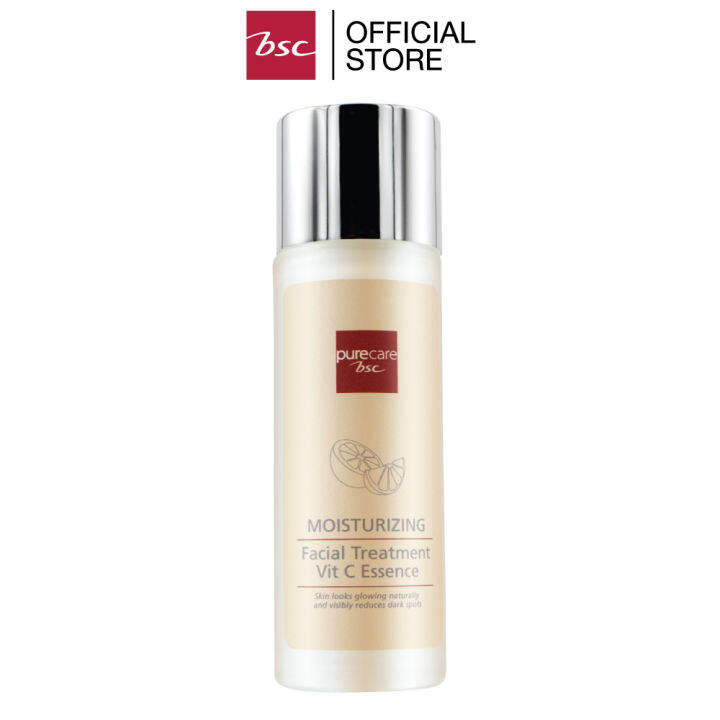 pure-care-bsc-moisturizing-facial-treatment-vit-c-essence-95ml-น้ำตบ-เอสเซ้นส์-สูตรวิตามินซีจากผลส้มแมนดาริน-มอบการบำรุงผิวหน้าที่ดีที่สุด