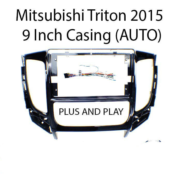 mitsubishi-กรอบแผงเครื่องเล่นสําหรับมิตซูบิชิ-triton-2015-9-นิ้ว-android-mp5