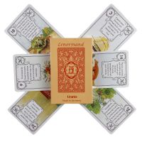 【YF】۩۩♚  Lenormand Cards Urania Divination Edition Playing Board Games Mysterious Verson English