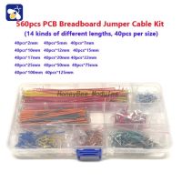 【YD】 560pcs jumper bread wire kit boxed 14 lengths 560 wires breadboard U-shaped no solder prototype PCB wir