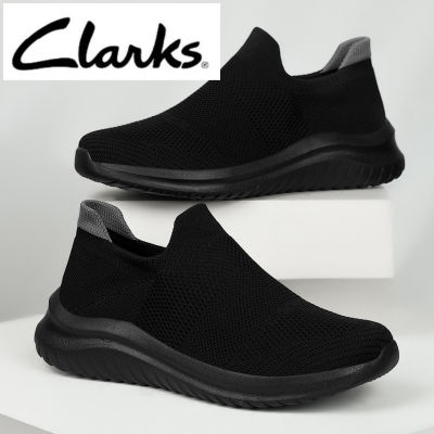 Clarks_รองเท้าแตะแฟชั่นครึ่งเพนนี ผู้ชายLoafersสบายรองเท้าเปิดส้นรองเท้ากีฬาผู้ชายรองเท้าน้ำหนักเบารองเท้าผ้าใบผู้ชายรองเท้าผ้าใบระบายอากาศผู้ชาย รองเท้าผู้ชายรองเท้าแตะขนาดใหญ่สำหรับผู้ชาย